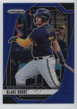 2025 Panini Prizm Blue Prizm /199 Blake Burke #189 1d0h