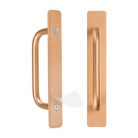 FüR 2Er-Set Selbstklebende ScheunentüRgriffe, 5,91 Zoll/150 Mm LäNge [Gold]