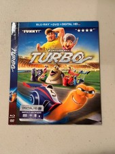 Turbo Blu-ray SLIPCOVER ONLY NO MOVIE, ARTWORK, CASE, Etc