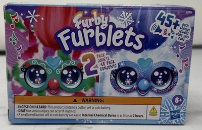 Furby Furblets. 2 Pack. Sno-Flay And Pep-Mint!