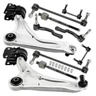 Front Lower Control Arms Sway Bar Tie Rod For 2013-2020 FORD FUSION LINCOLN MKZ