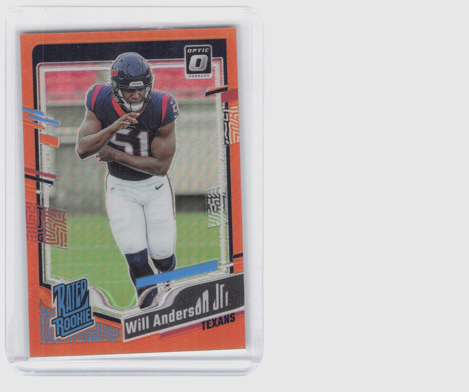 2023 Donruss Optic #246 Will Anderson Jr. Orange #/249