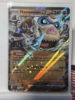 Mamoswine ex 079/159 Sv09: Journey Together Holo | eBay