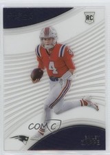 2022 Panini Chronicles Clear Vision Rookies Bailey Zappe #CVR-10 0kr0