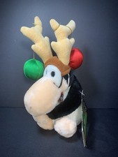 VTG 1985 Dakin Opus Reindeer Penguin Christmas Plush 10" Stuffed Animal w/Tags
