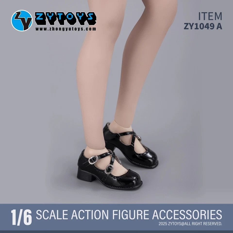 1/6 JK Estudiante Niña Zapatos Tenis para 12" Mujer Hot Toys Phicen Figuras de Acción Foto 2 de 4
