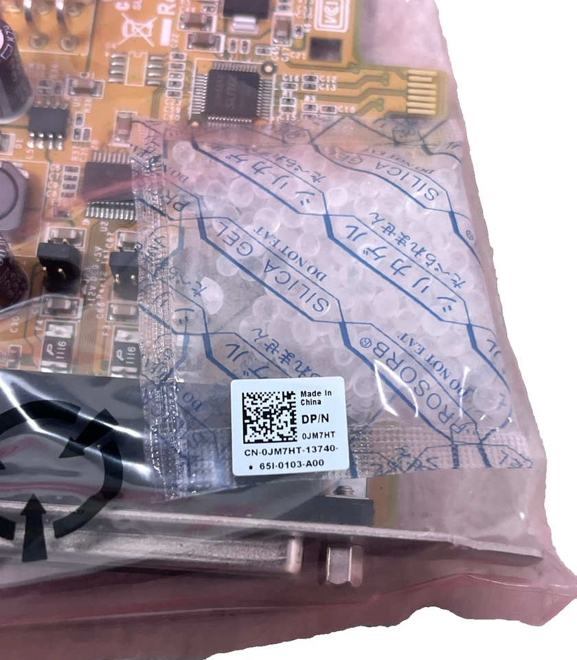 DELL 0JM7HT SCHEDA DI ESPANSIONE SERIAL CARD PCI EXPRESS 1 PORTA SERIALE RS-232 - Immagine 2 di 2