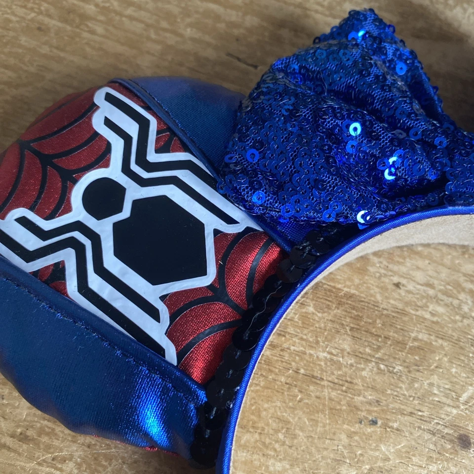 Spiderman marvel inspired Disney headband Mickey Mouse ears Hairband — 第 3/4 张图片
