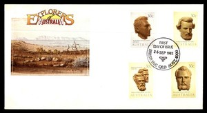 Mayfairstamps Australia FDC 1983 Explorers of Autstralia Combo First Day Cover a