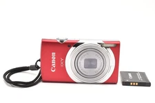 [Near MINT] Canon IXY 150 Red 20MP Digital Camera From JAPAN