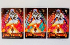 LOT (3) 2021 RANDY MOSS #/149 Pink #/175 Teal #/199 Magenta Prizm🔥Fire Forged