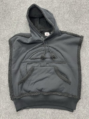 UGG × Telfar Black Sideless Hoodie   Authentic Designer Collab Women s Size XS/S