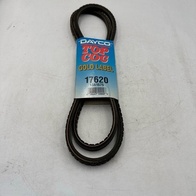 Dayco Gold Label Vbelt Top Cog 62in Black 17620 Enhanced Durability HeatResistan