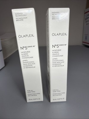 2X - Olaplex No.5 Moisturize & Mend Leave In Conditioner Travel Size 0.67 fl.oz