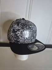 Marvel Hulk Comic Print Snapback Hat Cap Black White Adjustable Concept One