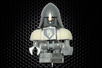 Lego  Minifigur nex002, Nexo Knights, Lance Bot Roboter Pferd Ritter Castle Burg