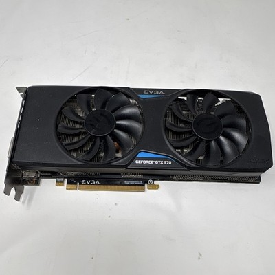 EVGA NVIDIA GeForce GTX 970 4GB GDDR5 PCIe x16 HDMI DVI DP DirectX