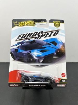 Hot Wheels 2025 Premium Car Culture Euro Speed Bugatti Bolide Blue