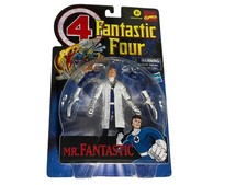 Hasbro F0352 Fantastic Four Retro Marvel Legends MR. FANTASTIC 6  Figure New