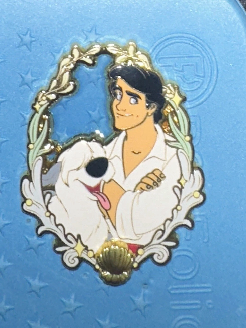 Disney The Little Mermaid Character Portrait Mystery Box Pin Prince Eric & Max