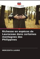Mercedita Laurie | Richesse En EspèCes De Lauraceae Dans Certaines Montagnes...