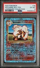 2002 POKEMON LEGENDARY COLLECTION #36 ARCANINE-REVERSE FOIL PSA 6 on eBay