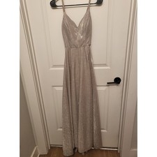 Windsor Sparkly Gold Formal Dress Size 1/2