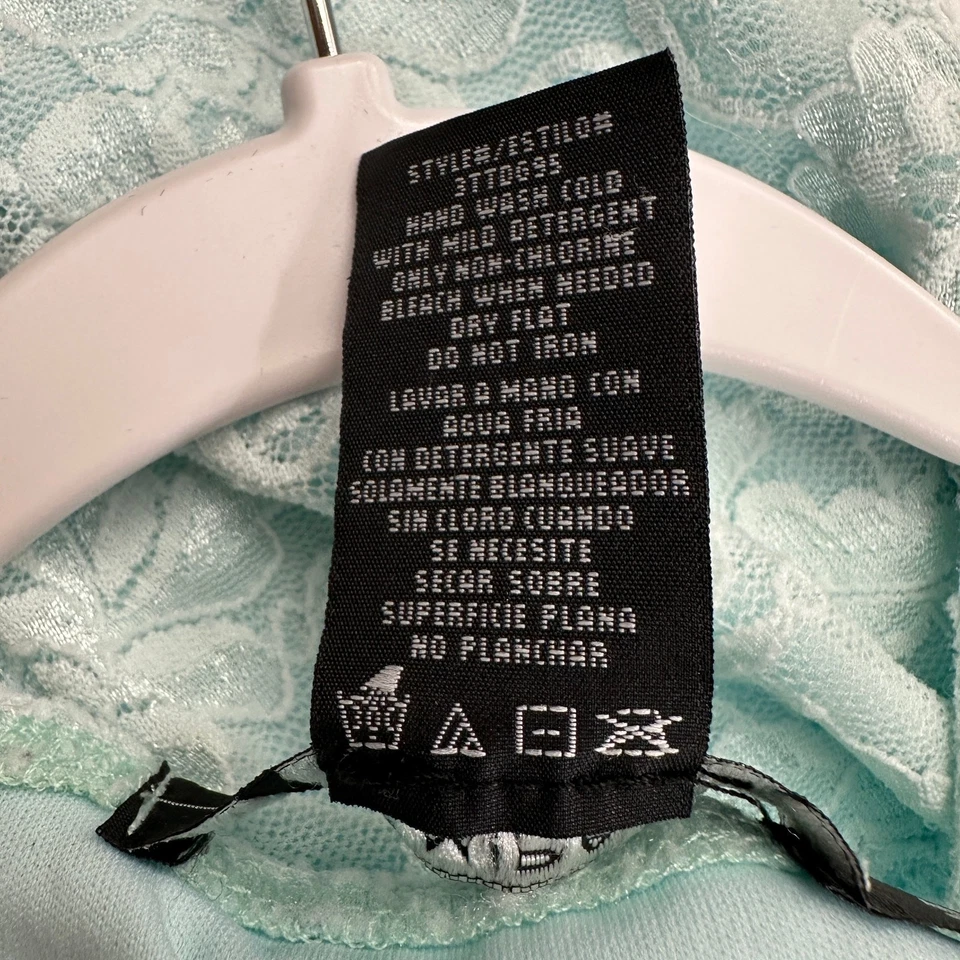 Top Babydoll de encaje para mujer Rampage talla M Y2K coqueta romántica femenina Foto 4 de 4