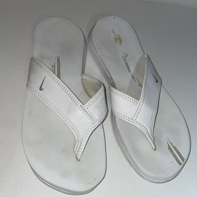 Nike Women's Celso Flip-Flops Size White