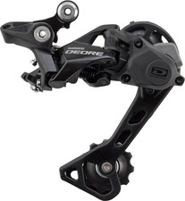 Shimano Deore RD-M6000-GS 10 Speed Rear Derailleur Medium Cage Black
