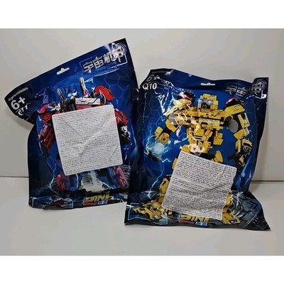 Bumble Bee & Optimus Prime Transformer Toy Model Kits With Motion 6+