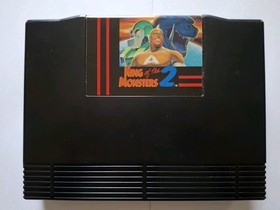 King of the Monsters 2 Neo Geo AES SNK Complete Tested and Working with Manual
