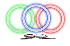 Wet Sounds 10" LED Ring Kit with RGB Strip for XS and SW Series Subs