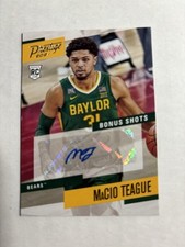 2021 Prestige RC MaCio Teague Autograph 