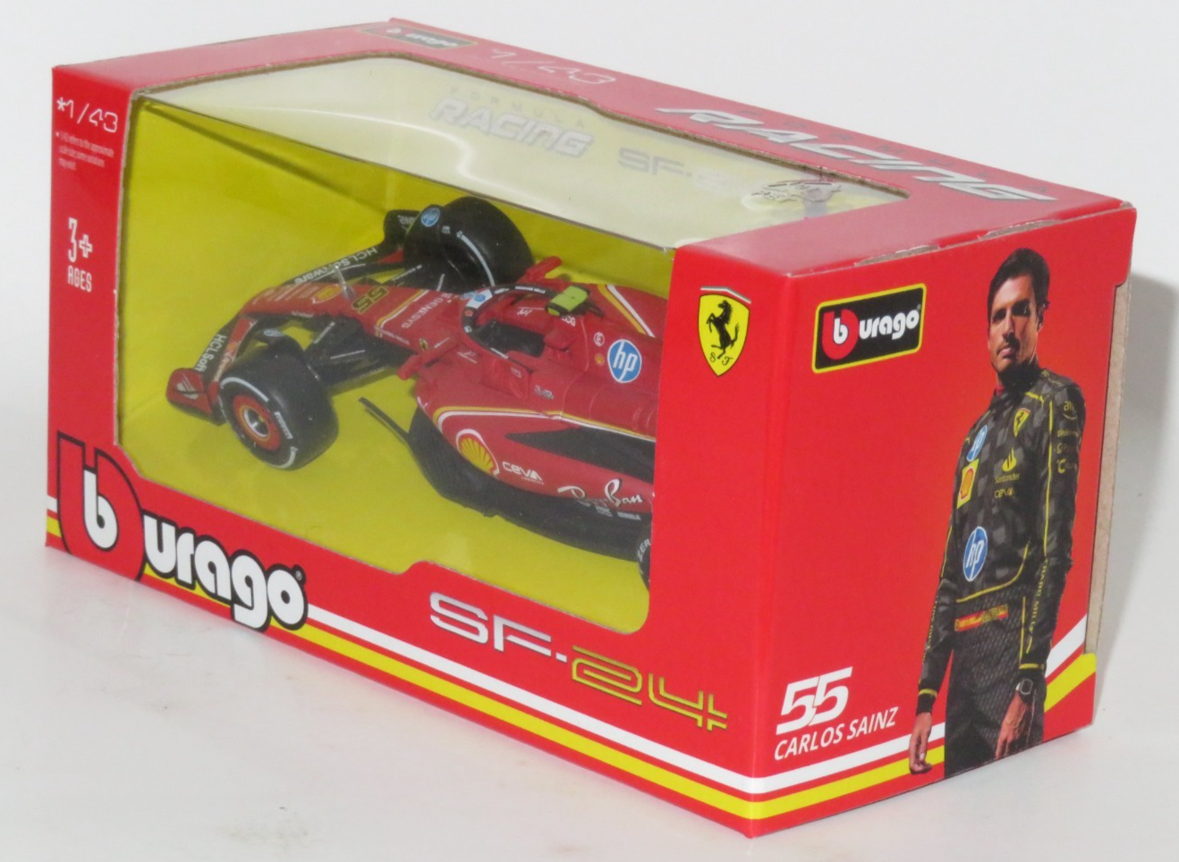 1/43 Ferrari SF-24 - Ferrari Formula 1 -  Italian GP - Monza 2024  #55 C.Sainz