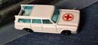 CORGI JUNIORS 30 STUDEBAKER WAGONAIRE AMBULANCE, WHIZZWHEELS,  NEAR MINT LOOSE