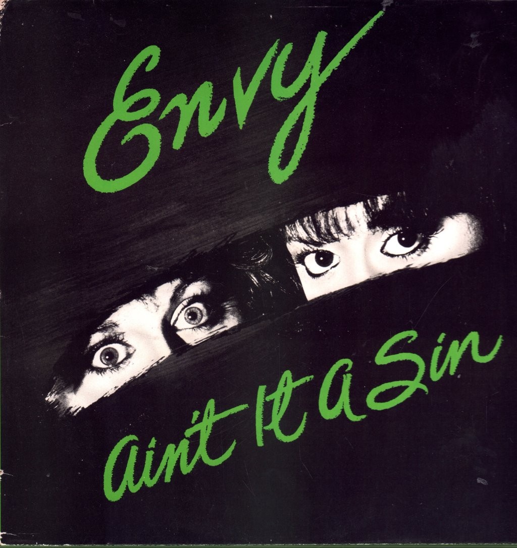 Envy Ain't It A Sin? LP vinyl Europe Atco 1987 7906051