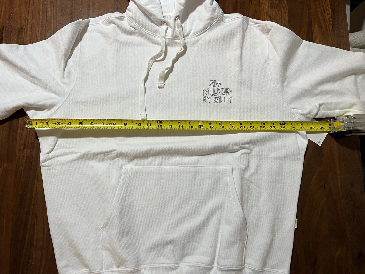 Aime Leon Dore Mulberry Hoodie White Hooded French Terry