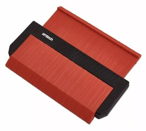 PLASTIC LARGE CONTOUR PROFILE GAUGE FLOOR WALL TILE CUTTING LAYOUT GAUGE - Picture 6 of 6