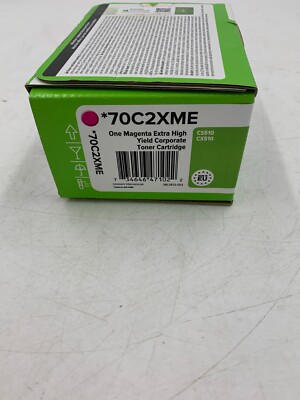 Lexmark Toner Cartridge - Magenta (70C2XME) for CS510, CX510