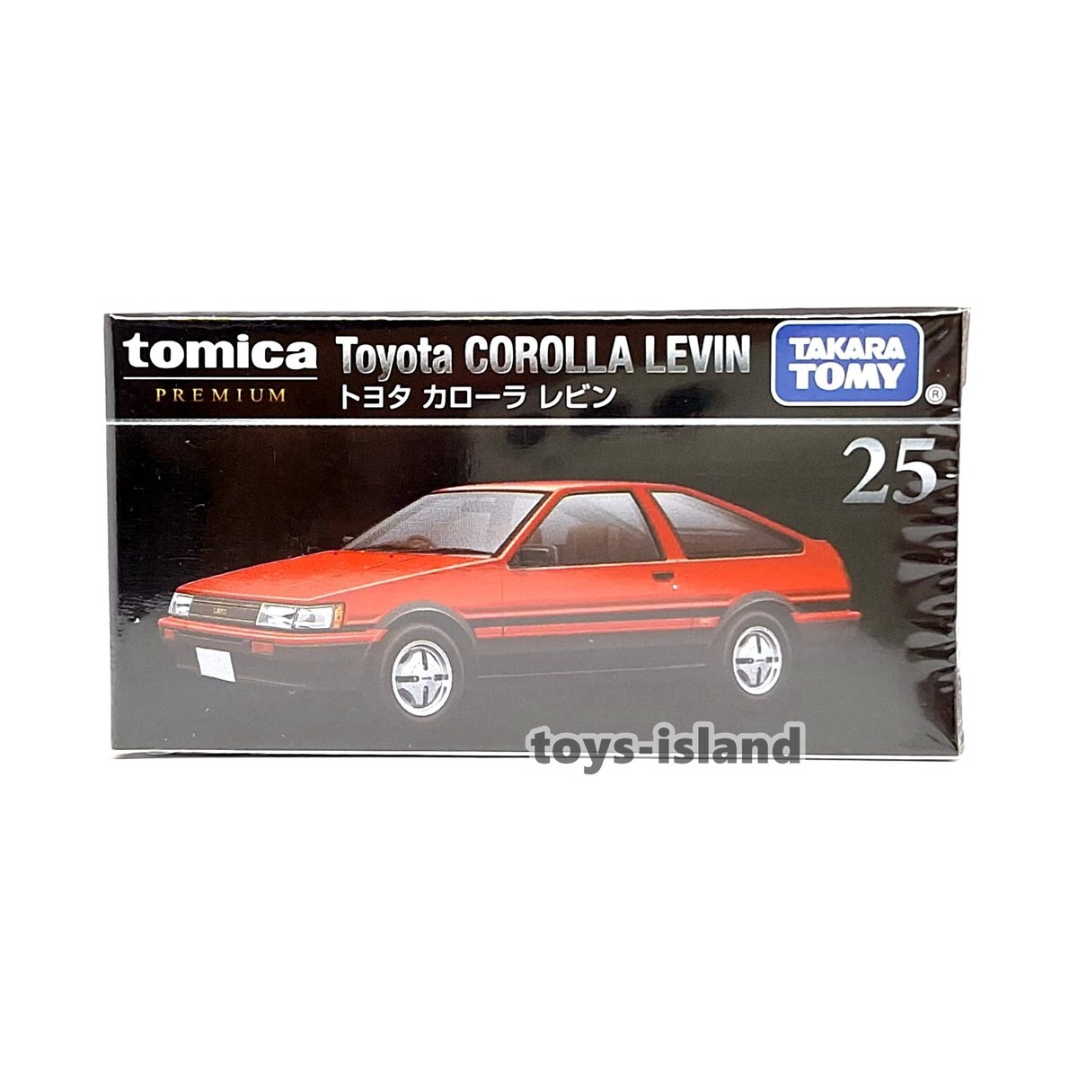 TOMICA PREMIUM 25 TOYOTA COROLLA LEVIN AE86 1/60 TOMY New 2024 Oct