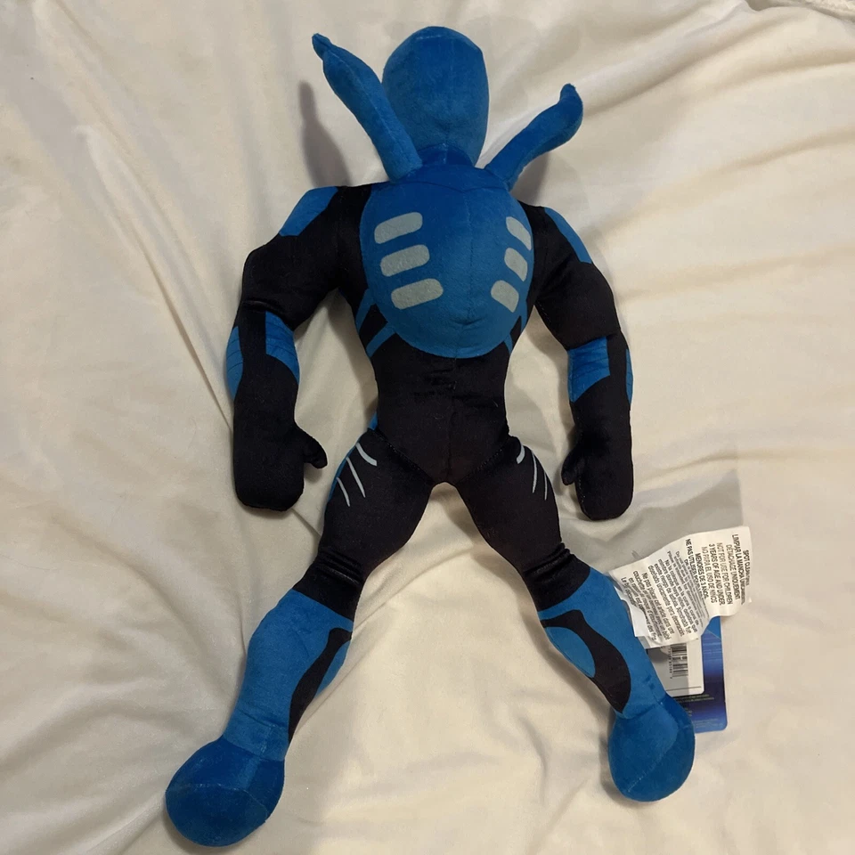 DC Universe Blue Beetle Peluche Grande Nuevo con Etiquetas Superhéroe 21” Almohada Buddy Azul Negro Foto 2 de 2