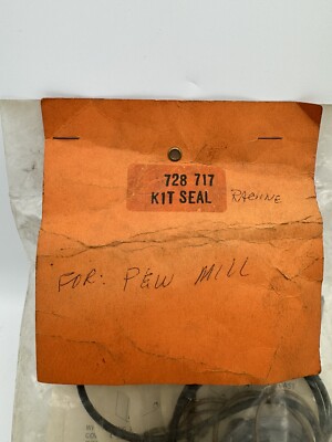 Racine 728717  Seal Repair Kit FOR P&W MILL, SV-20, SV-25 VANE PUMP, NOS, SEALED
