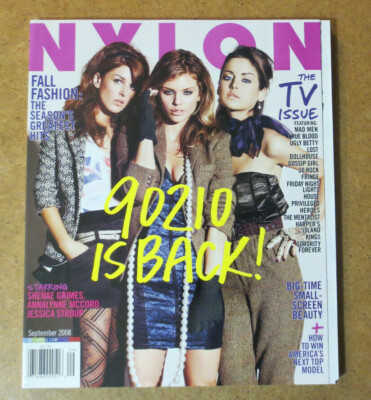 NYLON MAGAZINE 90210 AnnaLynne McCord Shenae Grimes Jessica Stroup Eliza  Duskhu - Main Image