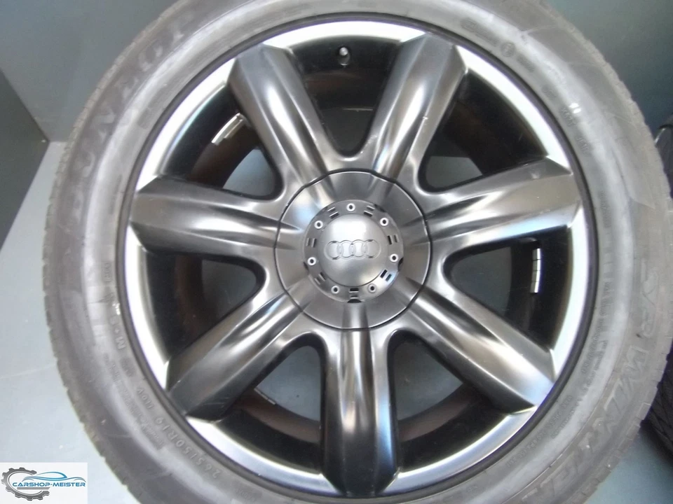 Original Audi Q7 4L VW Touareg Alufelgen 19 Zoll NEU Sommerräder 265 50 r19 110V - Bild 2 von 4