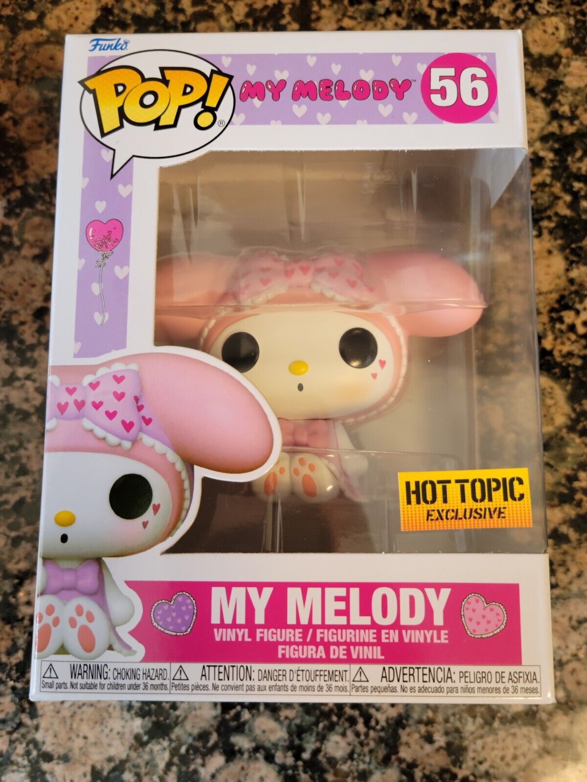 Funko Pop! Sanrio My Melody #56 Hot Topic Exclusive *IN HAND*