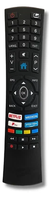 BELIFE Ersatz Fernbedienung für Medion TV RC1822 - MSN40069104