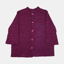Wardrobe Coatigan / Size 20 / Womens / Purple / Nylon