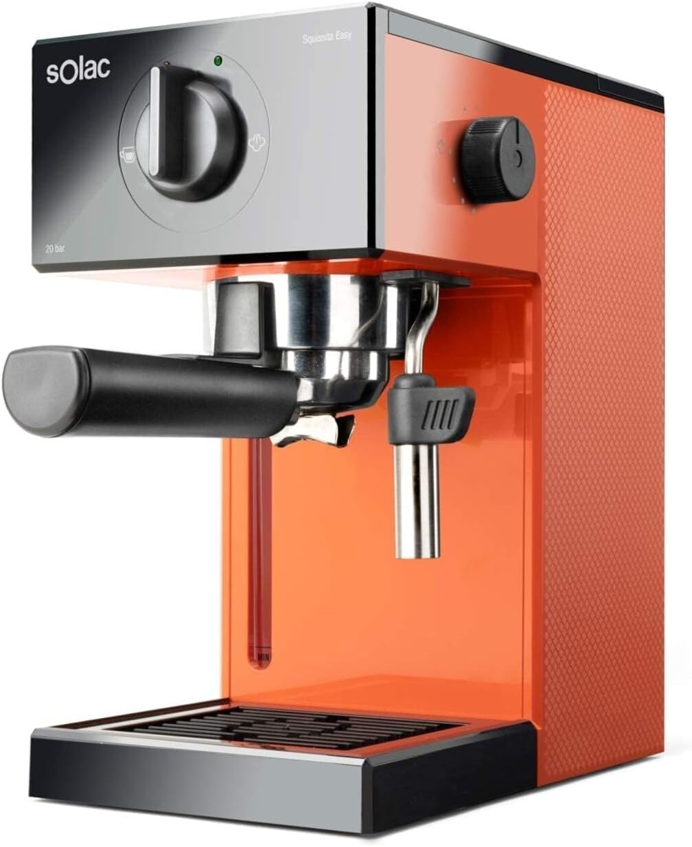 Squissita Easy Orange - Cafetera Espresso 20 Bar De 1050W - Solac En Oferta Cafetera Espreso Solac Ce4503 Squissita Easy Orang