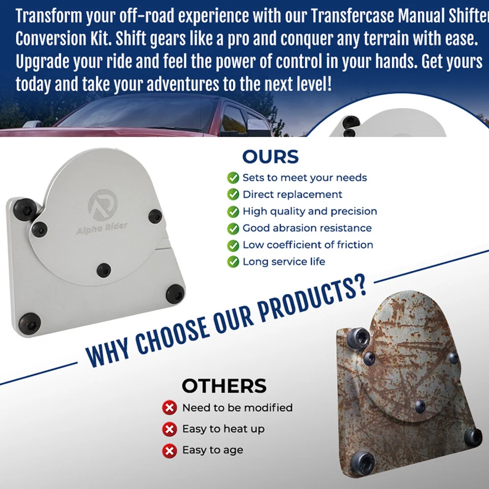 Caja de transferencia conversión manual cambio conversión para Ford Super Duty F250 F350 F450 NP273 Foto 4 de 4